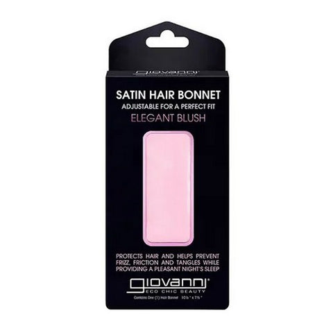 Giovanni Cosmetics, Satin Hair Bonnet Blush, 1 Count