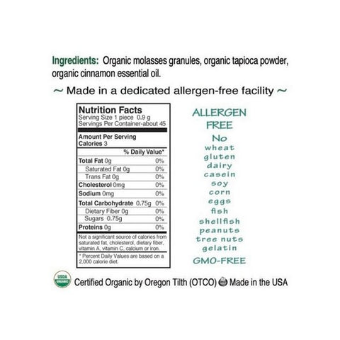 The Humble Co, Organics Cinnamon Pastilles, 1.5 Oz