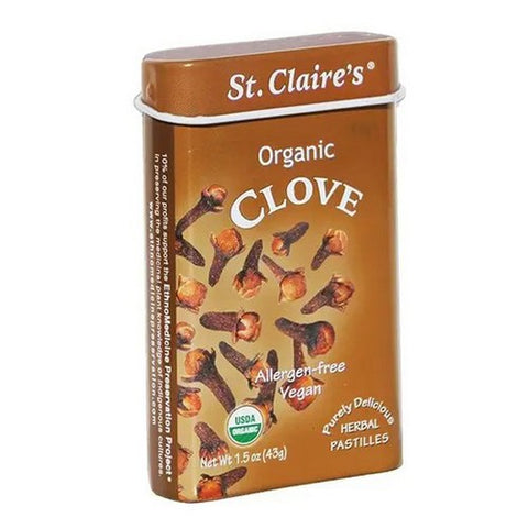The Humble Co, Organics Clove Pastilles, 1.5 Oz