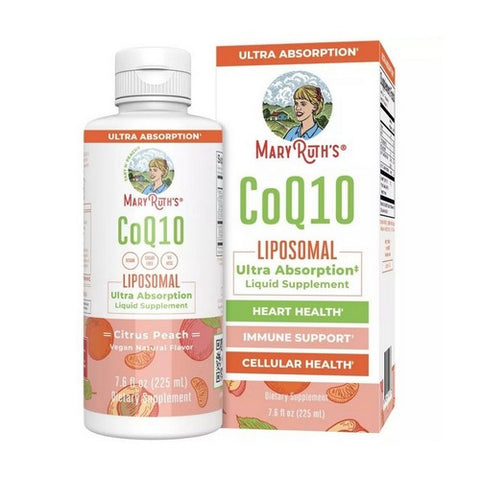 MaryRuth's, Citrus Peach CoQ10 Liposomal, 7.6 Oz
