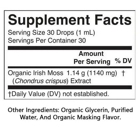 MaryRuth's, Organic Sea Moss Liquid Herbals, 1 Oz