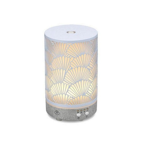 Serene House, Shell Grey 90 Metal Ultrasonic Diffuser, 1 Count