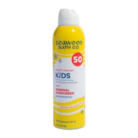 Seaweed Bath Co, Sunscreen Kids Papaya, 6 Oz