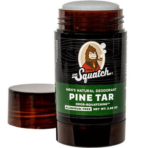 Dr. Squatch, Pine Tar Men's Natural Deodorant, 2.65 Oz