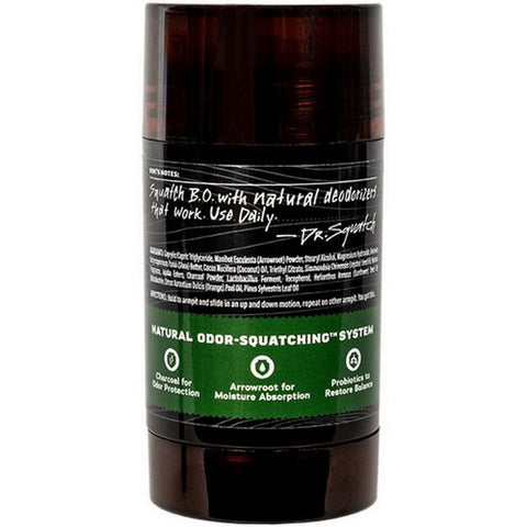 Dr. Squatch, Pine Tar Men's Natural Deodorant, 2.65 Oz