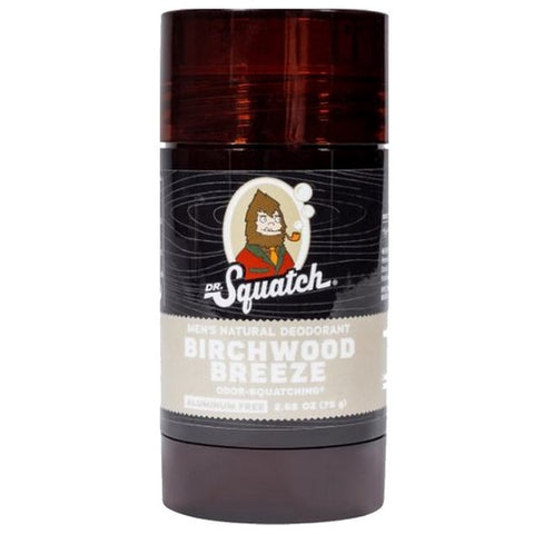 Dr. Squatch, Deodorant Birchwood Breeze, 2.65 Oz