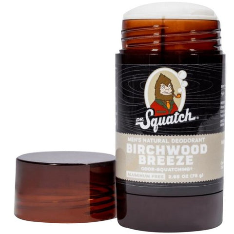 Dr. Squatch, Deodorant Birchwood Breeze, 2.65 Oz