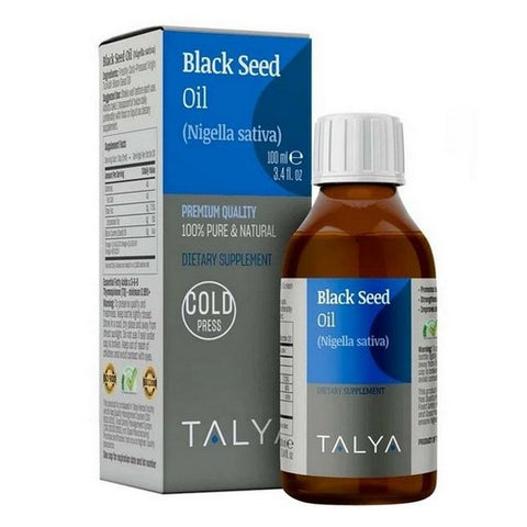 Talya, Supplement Black Seed Oil, 3.4 Oz