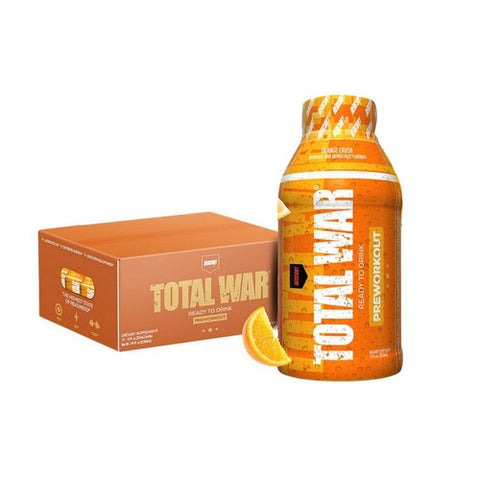 Total War Ready to Drink Pre Workout Orange Crush 12 Count / 12 Oz by Redcon1