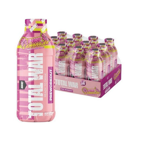 Total War Pink Lemonade 12 Oz / 12 Pack by Redcon1