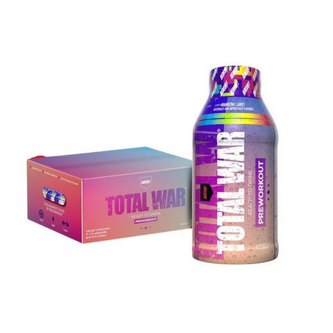 Total War Pre Workout Tiger’s Blood 12 Oz / 12 count by Redcon1