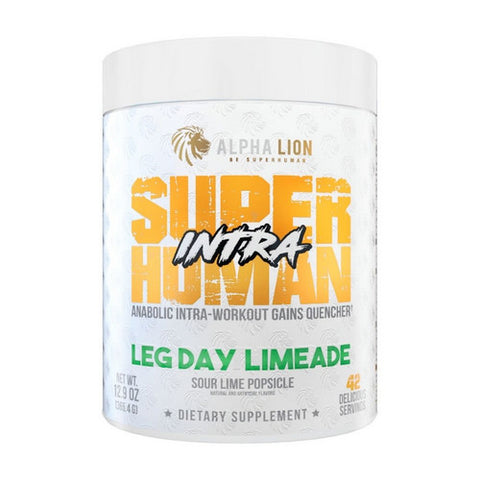 Alpha Lion, Superhuman Intra Leg Day Limeade, 340 Grams