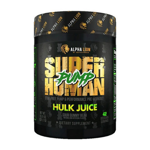 Alpha Lion, Superhuman Pump Hulk Juice, 360 Grams