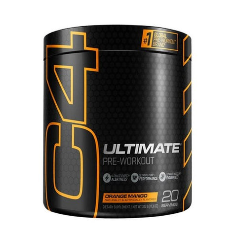 C4 Ultimate Pre Workout Orange Mango 20 Servings by Cellucor
