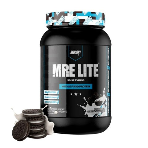 MRE Lite Whole Food Protein Powder Cookies And Cream 2.25 Lbs by Redcon1