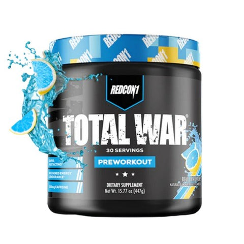 Total War Preworkout Blue Lemonade 30 Servings by Redcon1