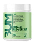 CBUM Thavage Pre-Workout Green Crush 516 Grams by Raw Nutrition