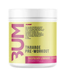 CBUM Thavage Pre-Workout Raspberry Lemonade 512 Grams by Raw Nutrition