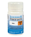 Schuessler Tissue Salts Comb Q Sinus 125 Tabs by Martin & Pleasance North America