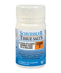 Schuessler Tissue Salts Comb T 1st Stage Of Illness 125 Tabs by Martin & Pleasance North America