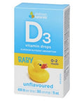 Delicious D3 Vitamin Drops For Babies 15 Ml by Platinum Naturals
