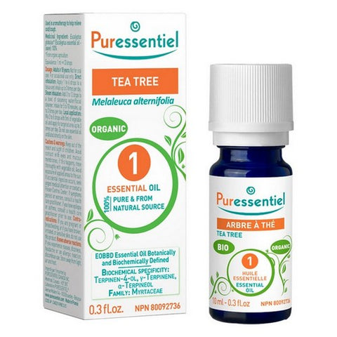 Tea-Tree Organic Essential Oil 10 Ml by Puressentiel