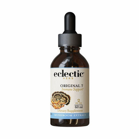 Eclectic Herb, Original 7 Mushrooms, 2 Oz with Alcohol