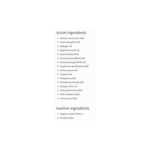 Liddell Laboratories, Cough & Bronchial, 1 Oz
