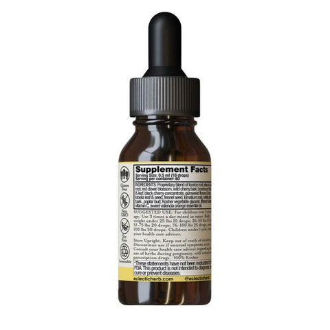 Eclectic Herb, Herbal Cough Elixr Blackcherry Kid, 1 OZ