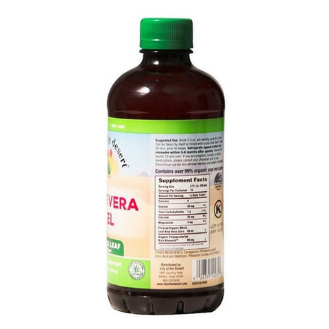 Lily Of The Desert, Aloe Vera Gel Whole Leaf, 32 Oz