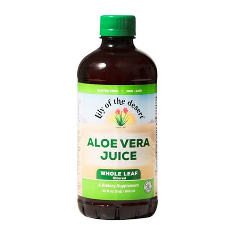 Lily Of The Desert, Aloe Vera Juice Whole Leaf, 32 Oz