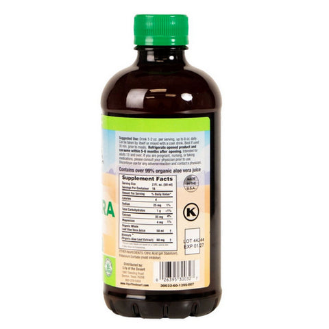Lily Of The Desert, Aloe Vera Juice Whole Leaf, 32 Oz