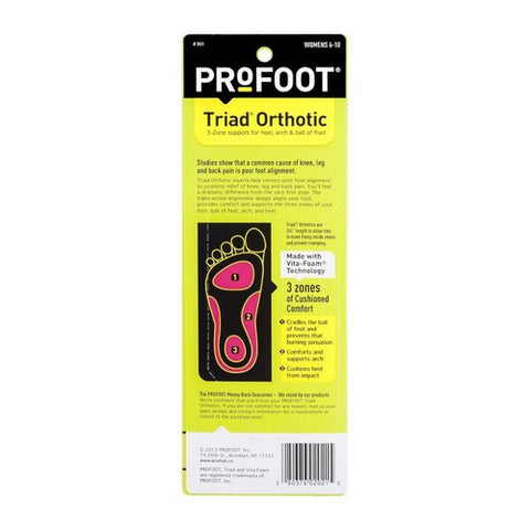 Profoot, Triad Orthostat Women, 1 Count