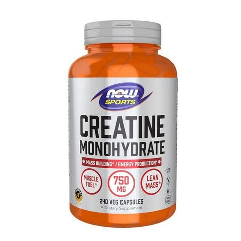 Now Foods, Creatine Monohydrate, 750 mg, 240 VegCaps