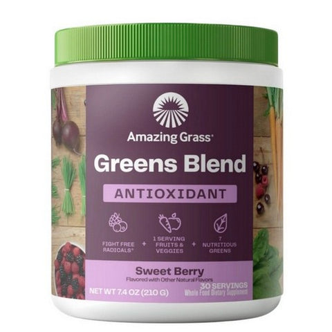 Amazing Grass, Superfood Antioxidant And Greens, 7.4 Oz