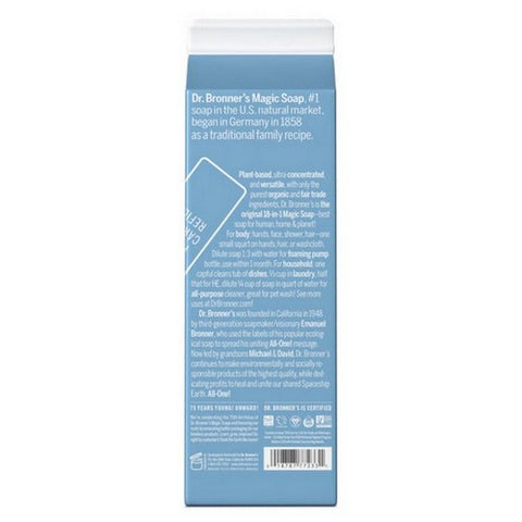 Dr.Bronner's, Pure Castile Liquid Soap Refill Baby Unscented, 32 Oz