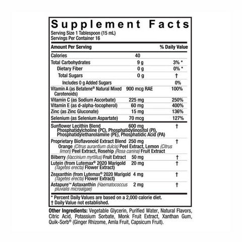 Nature's Answer, Natures Answer Liquid Eye Care Max, 8 Oz