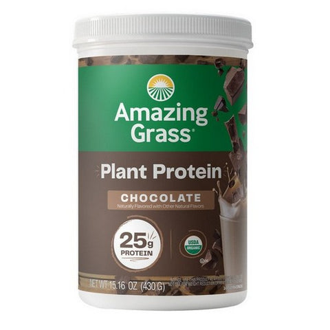 Amazing Grass, Chocolate Plant Protein, 15.16 Oz