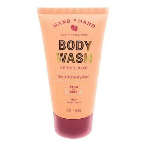 Hand In Hand, Hand In Hand Spiced Plum Mini Body Wash, 2 Oz