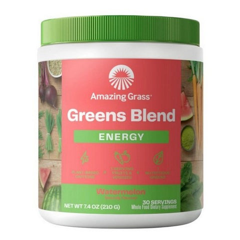 Amazing Grass, Green Superfood Watermelon Energy, 7.4 Oz