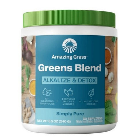 Amazing Grass, Green Superfood Alkalize And Detox, 8.5 Oz