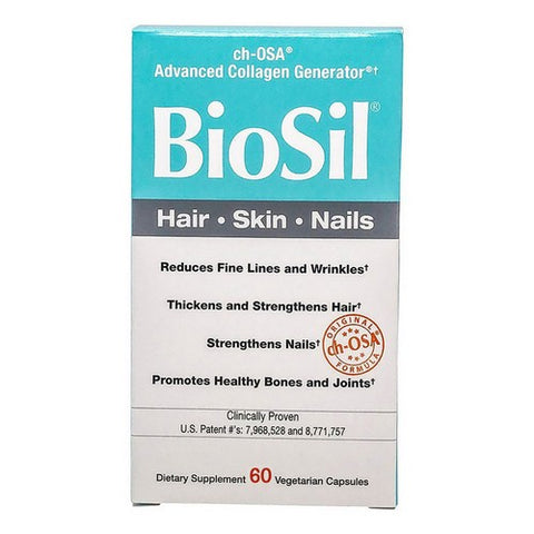 Biosil, Hair Skin Nails, 60 Capsules