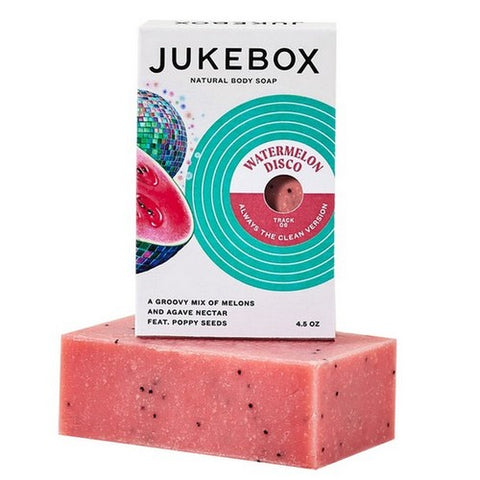 Jukebox, Watermelon Disco Bar Soap, 4.5 Oz