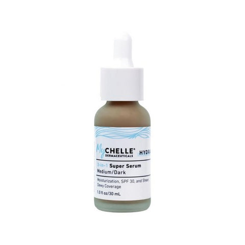 MyChelle Dermaceuticals, Hydrate 3 In 1 Super Serum SPF 30 Medium Dark, 1 Oz