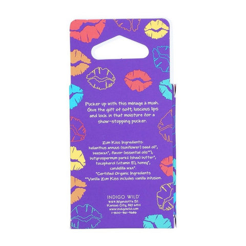 Zum, Kiss Lip Balm Trio Assorted, 3 Count