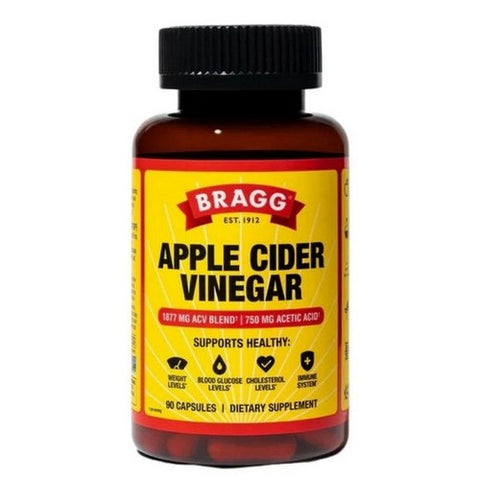 Bragg, Bragg Inner Glow Apple Cider Vinegar And Phytoceramides, 90 Capsules