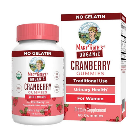 MaryRuth's, Organic Cranberry Gummies, 60 Count