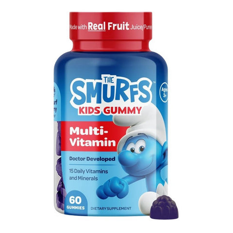Smurfs, Multivitamin Supplements For Kids, 60 Count