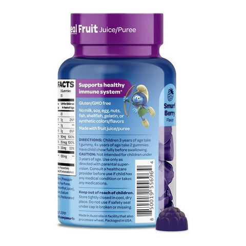 Smurfs, Kids Immune Vitamin Supplements, 40 Count