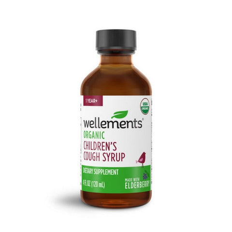 Wellements, Organic Childrens Cough And Mucus Syrup, 4 Oz